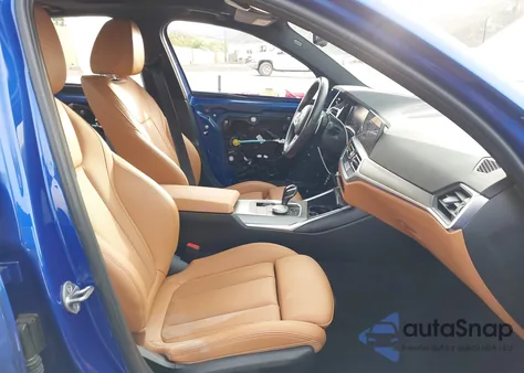 2022 BMW 3 Series M340I z USA, uszkodzony, nr VIN 3MW5U7J00N8C28737